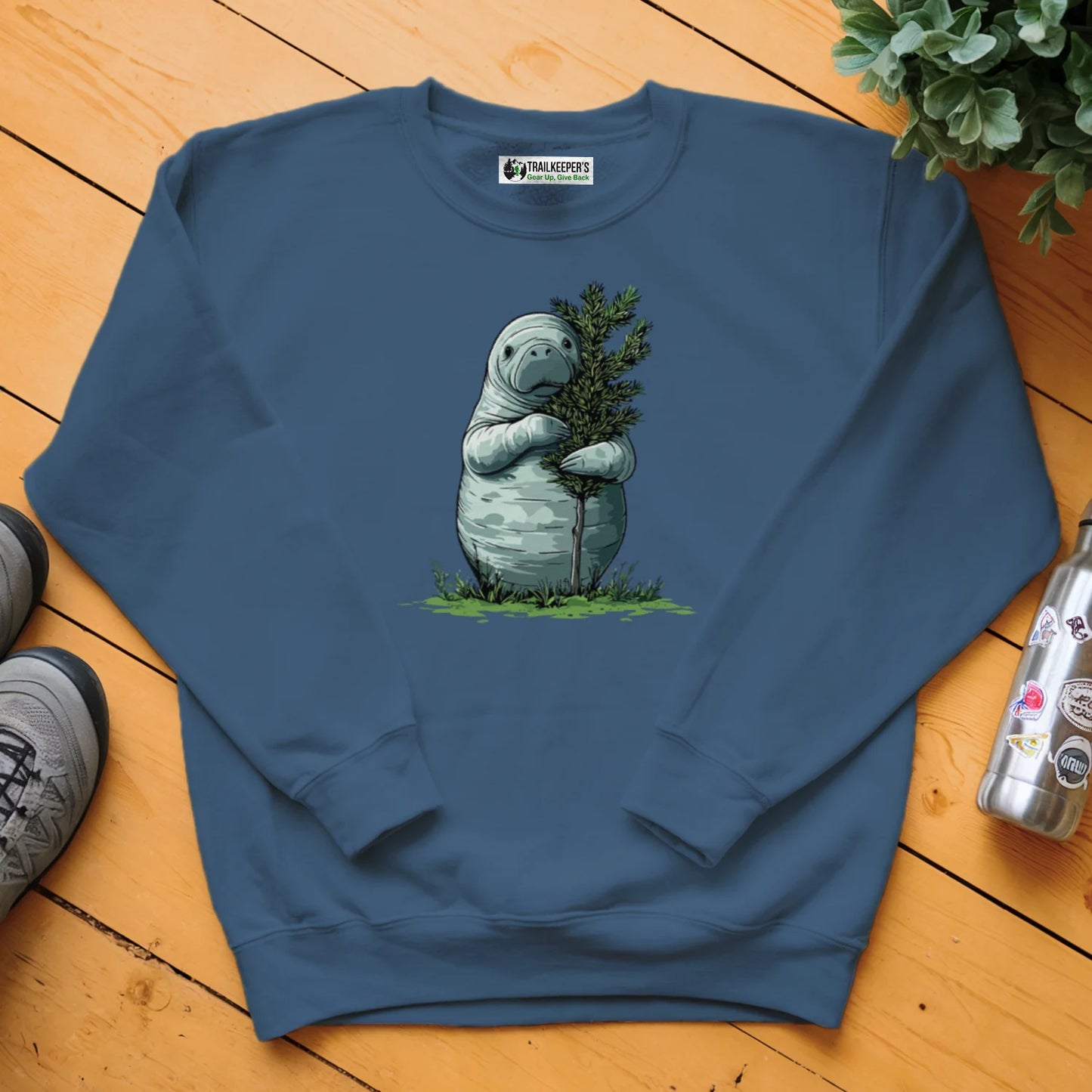 Manatee Tree Hugger Sweatshirt