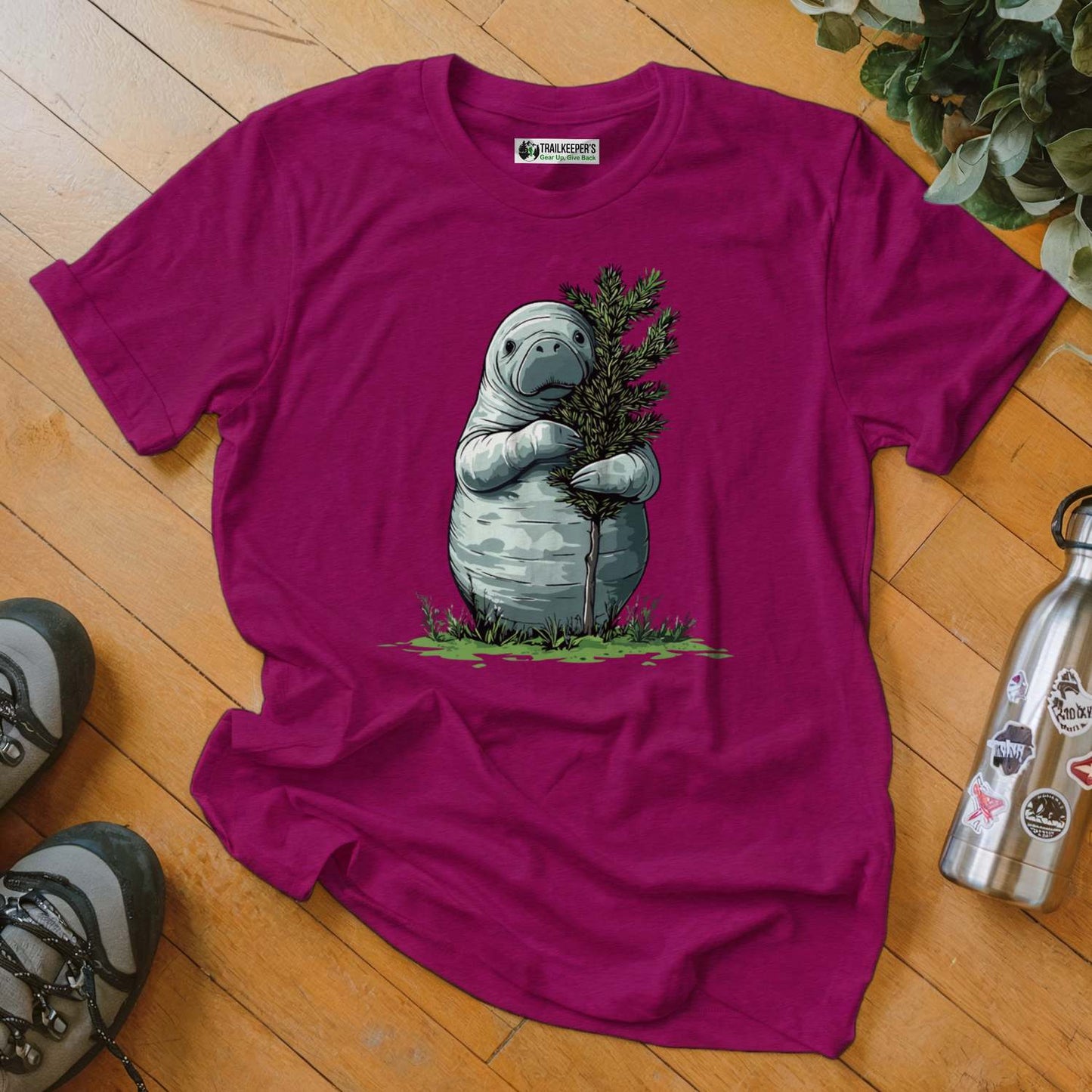Manatee Tree Hugger T-Shirt