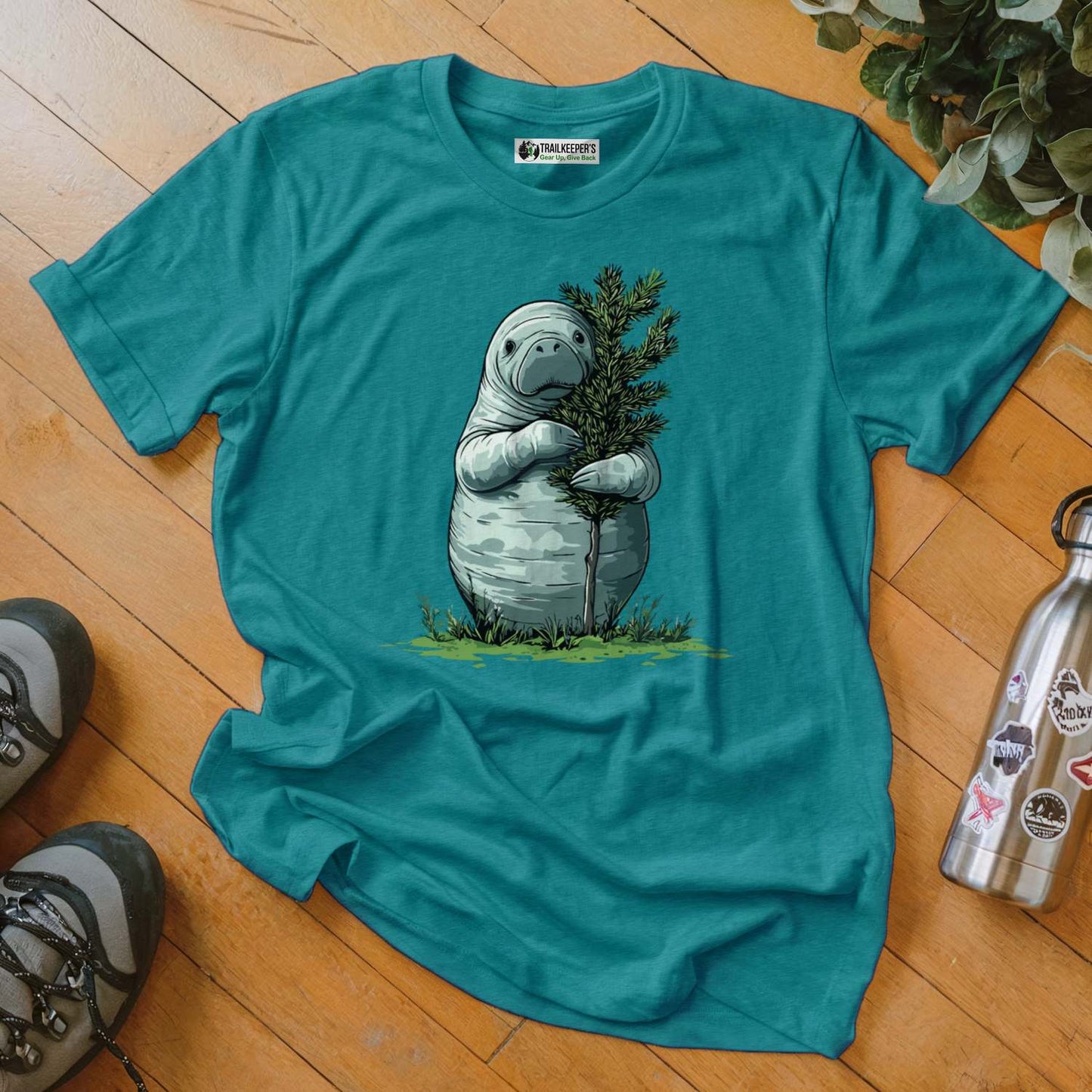 Manatee Tree Hugger T-Shirt