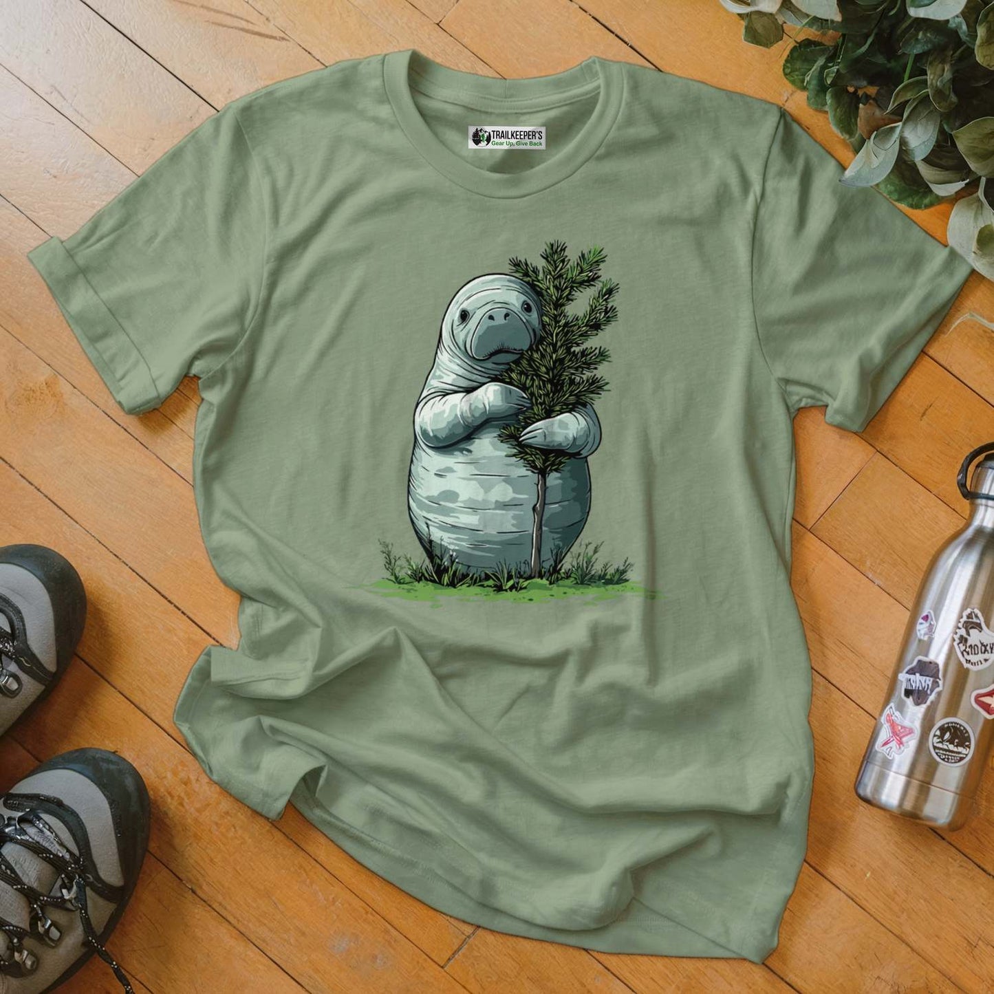 Manatee Tree Hugger T-Shirt