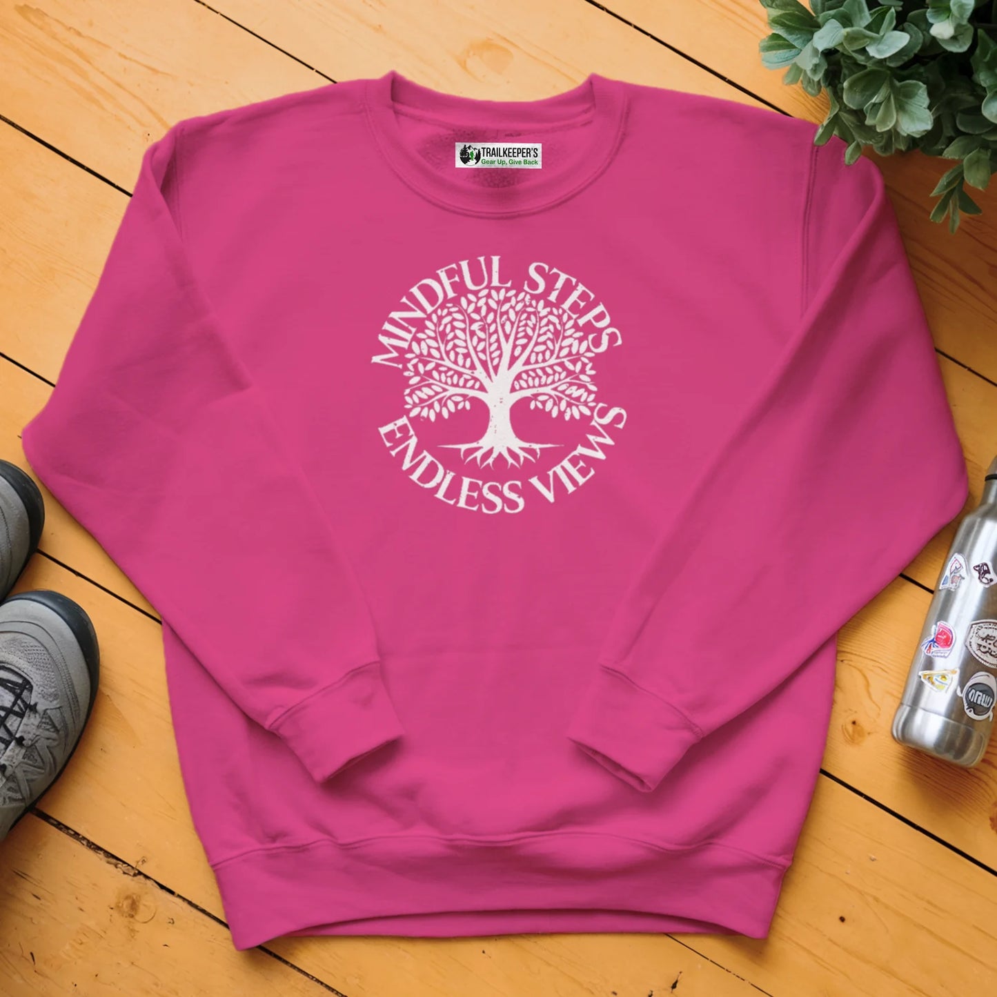 Mindful Steps, Endless Views Sweatshirt