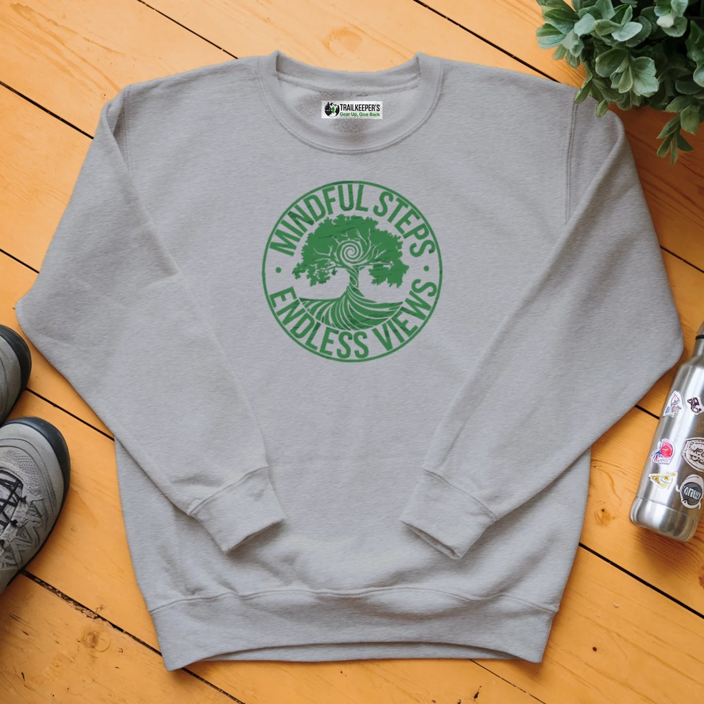 Mindful Steps, Endless Views Sweatshirt
