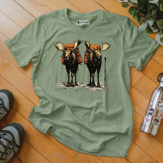 Moose Backpacker Buddies T-Shirt