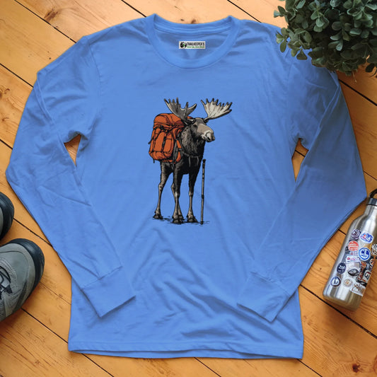Moose Backpacker Long Sleeve T-Shirt