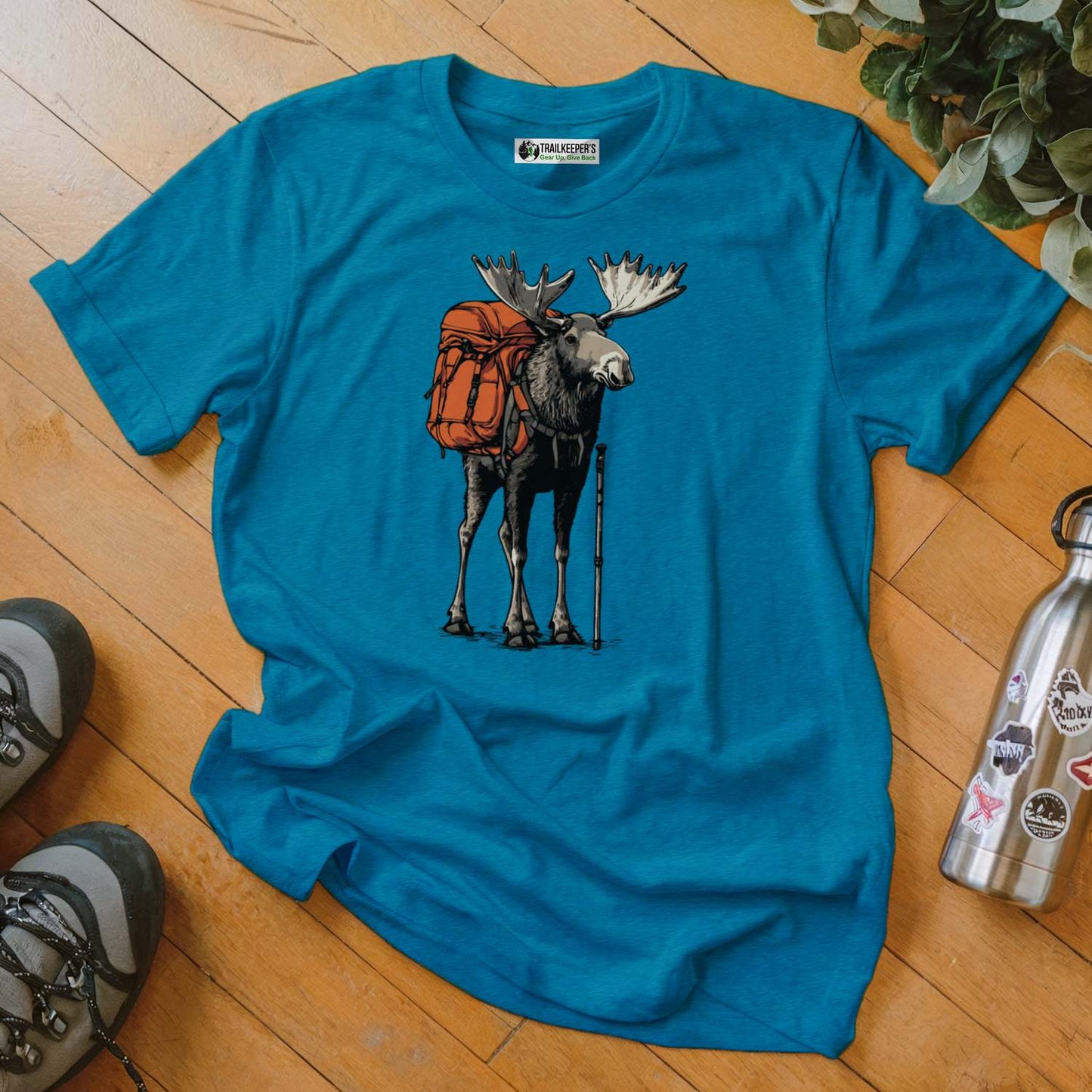 Moose Backpacker T-Shirt