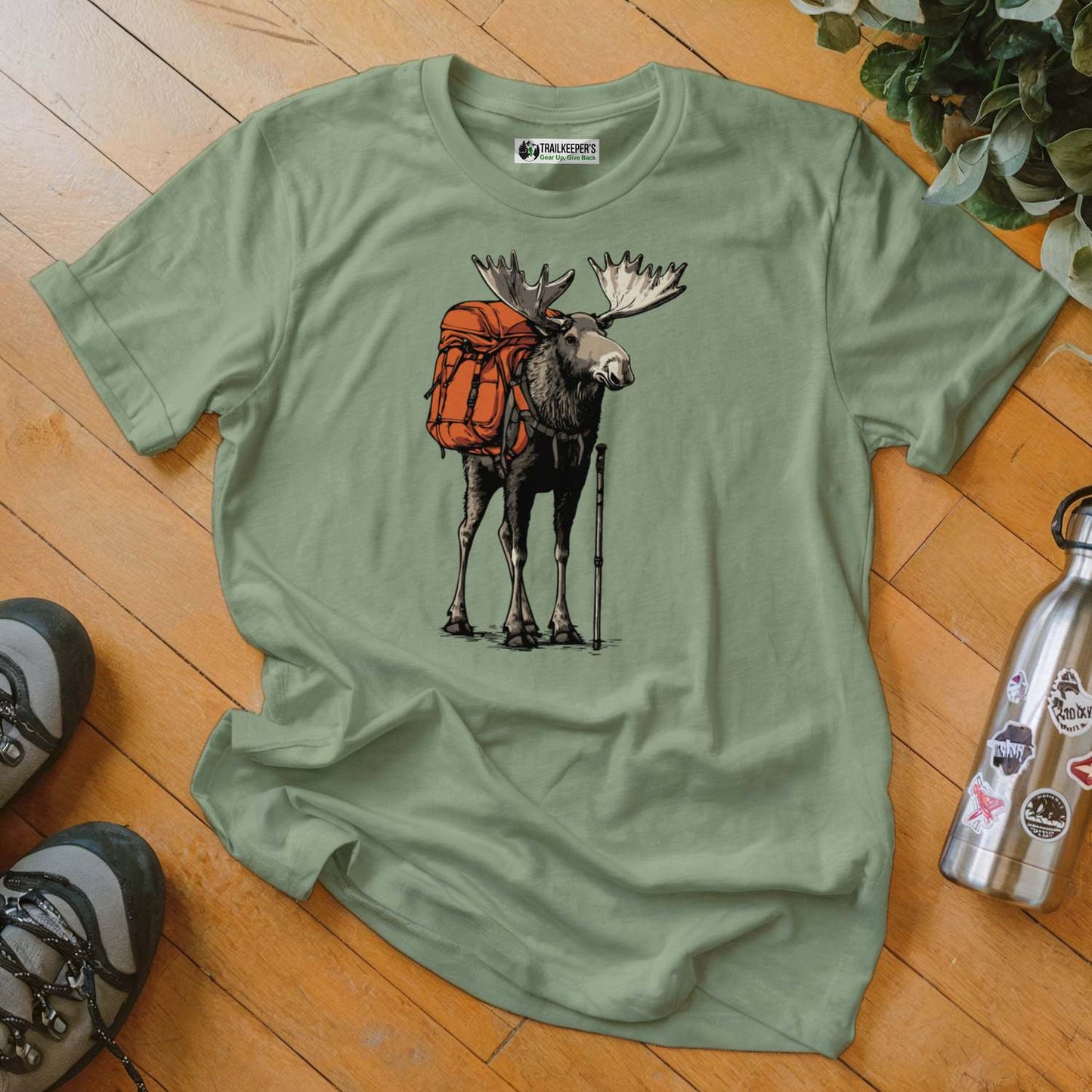 Moose Backpacker T-Shirt