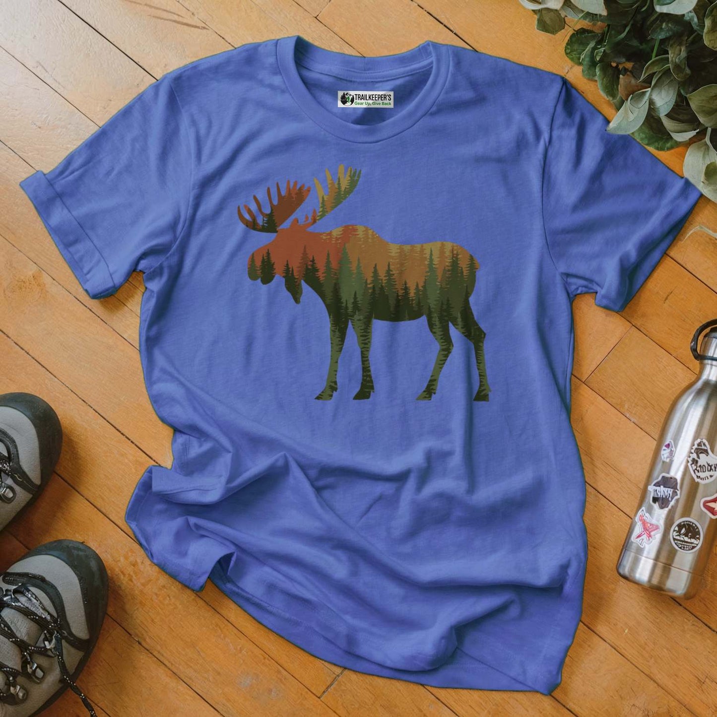 Moose Forest Scene T-Shirt