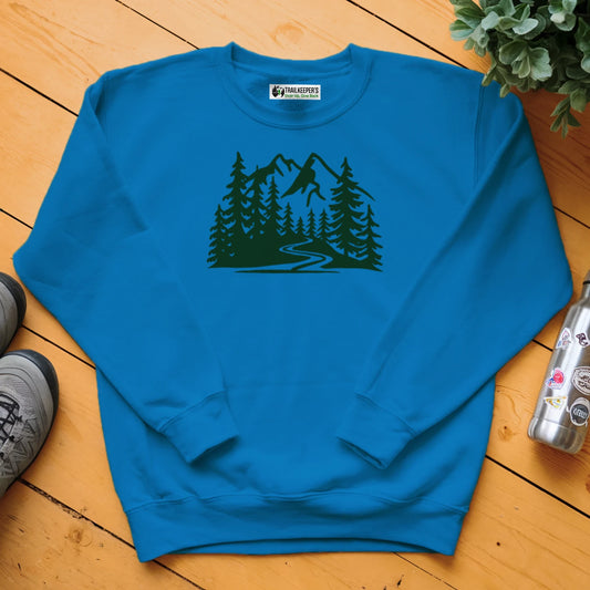 Mountain Forest Trail Sweatshirt