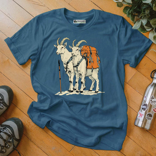 Mountain Goat Backpacker Buddies T-Shirt