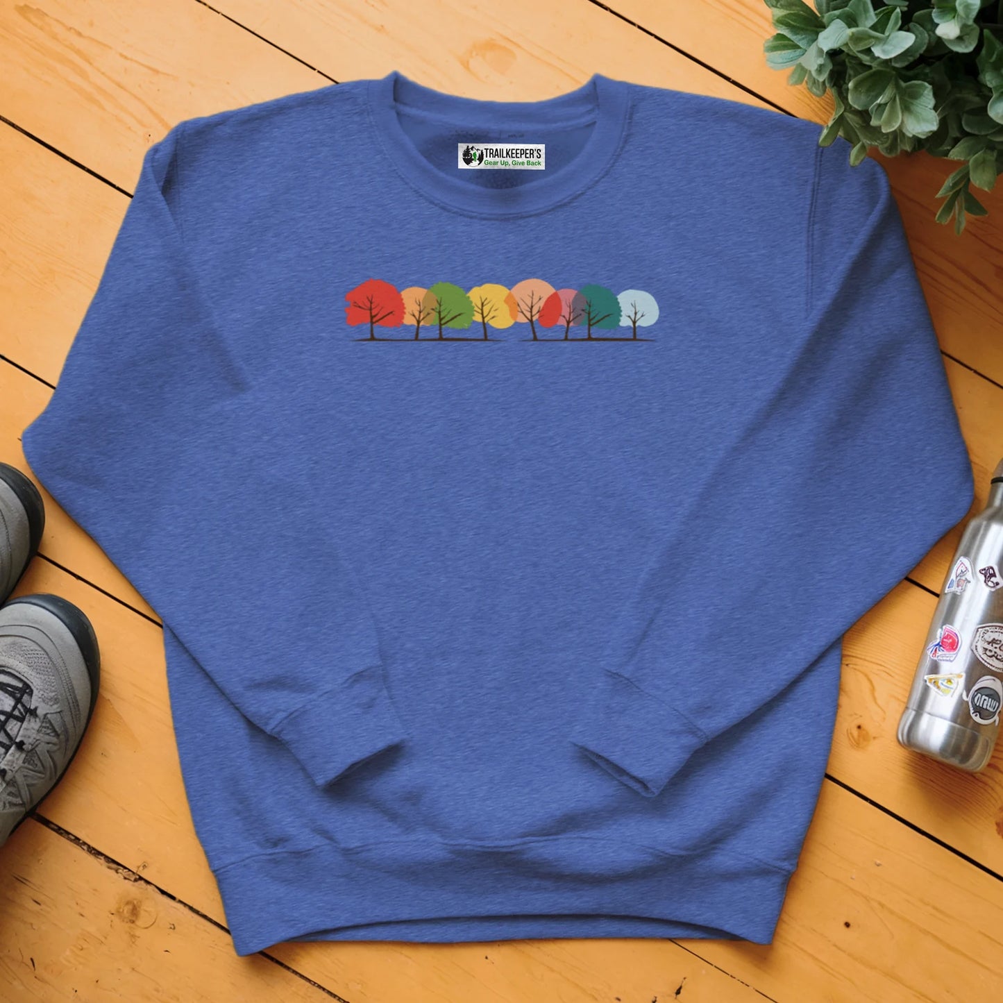 Multicolor Trees Sweatshirt