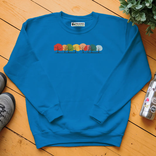 Multicolor Trees Sweatshirt