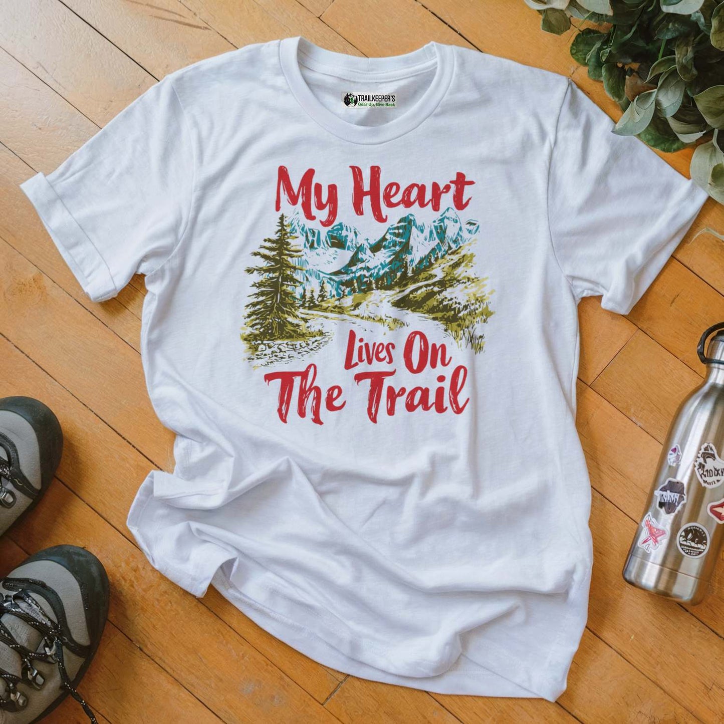 My Heart Lives On The Trail T-Shirt