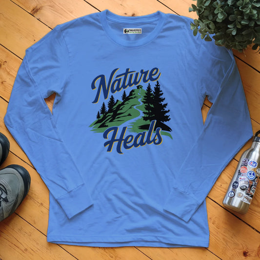 Nature Heals Long Sleeve T-Shirt