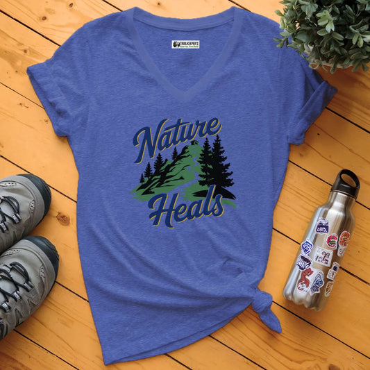Nature Heals V-Neck T-Shirt