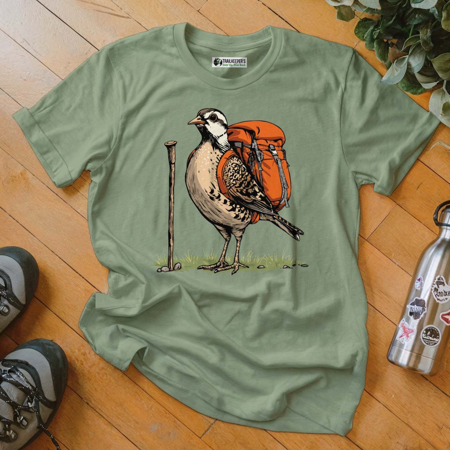 Northern Bobwhite Backpacker T-Shirt