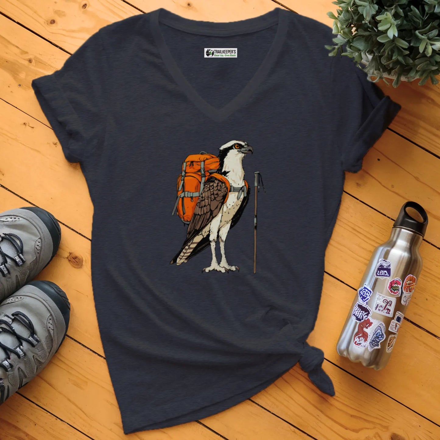 Osprey Backpacker V-Neck T-Shirt