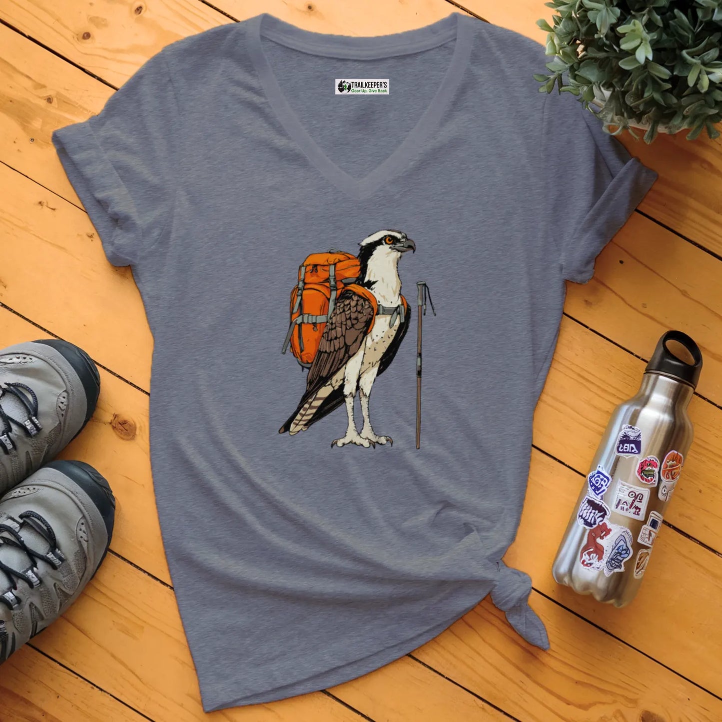 Osprey Backpacker V-Neck T-Shirt
