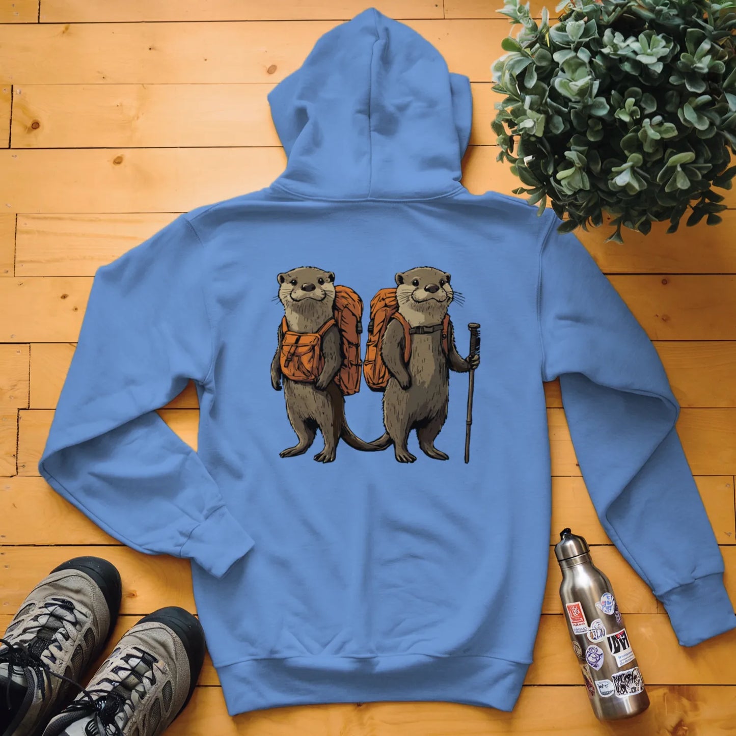 Otter Backpacker Buddies Hoodie