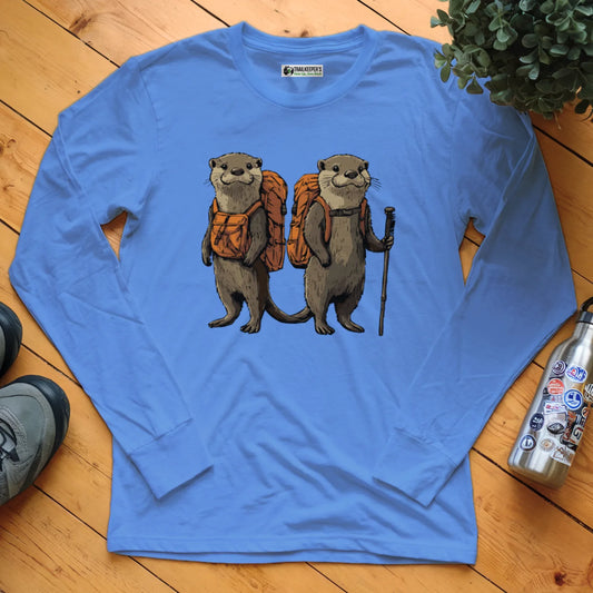 Otter Backpacker Buddies Long Sleeve T-Shirt