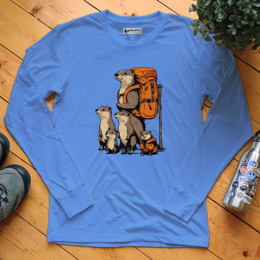 Otter Backpacker Long Sleeve T-Shirt