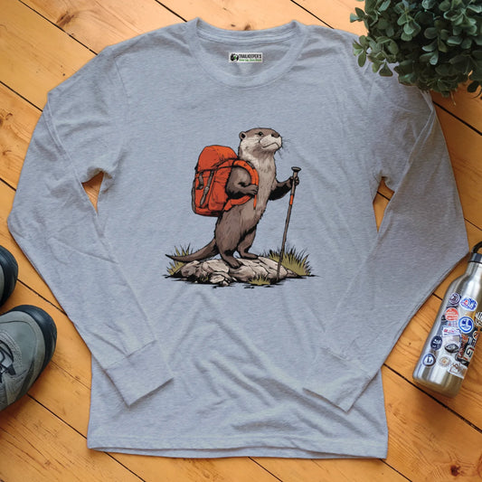 Otter Backpacker Long Sleeve T-Shirt