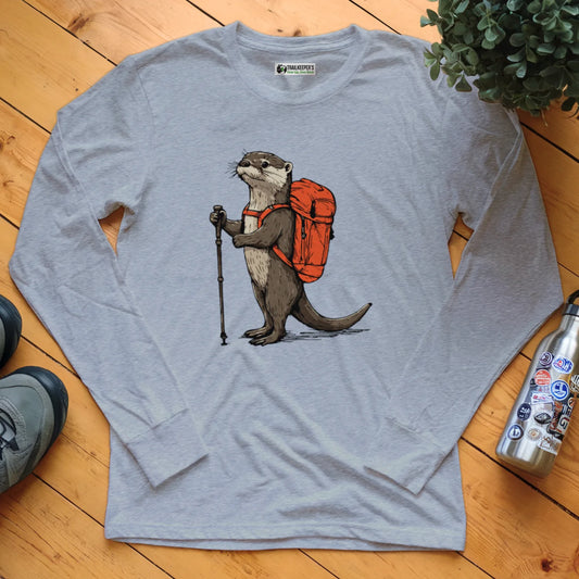 Otter Backpacker Long Sleeve T-Shirt