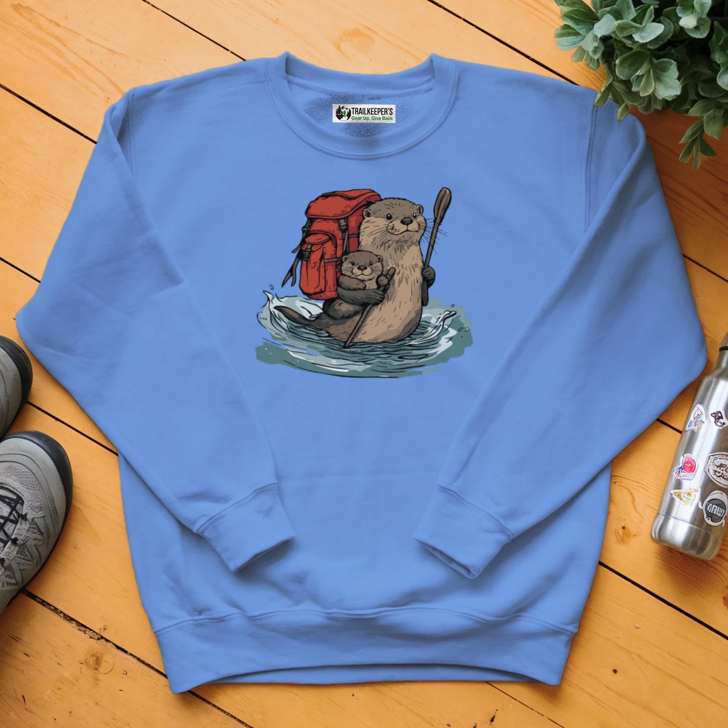 Otter Backpacker Family Fording River Sweatshirt