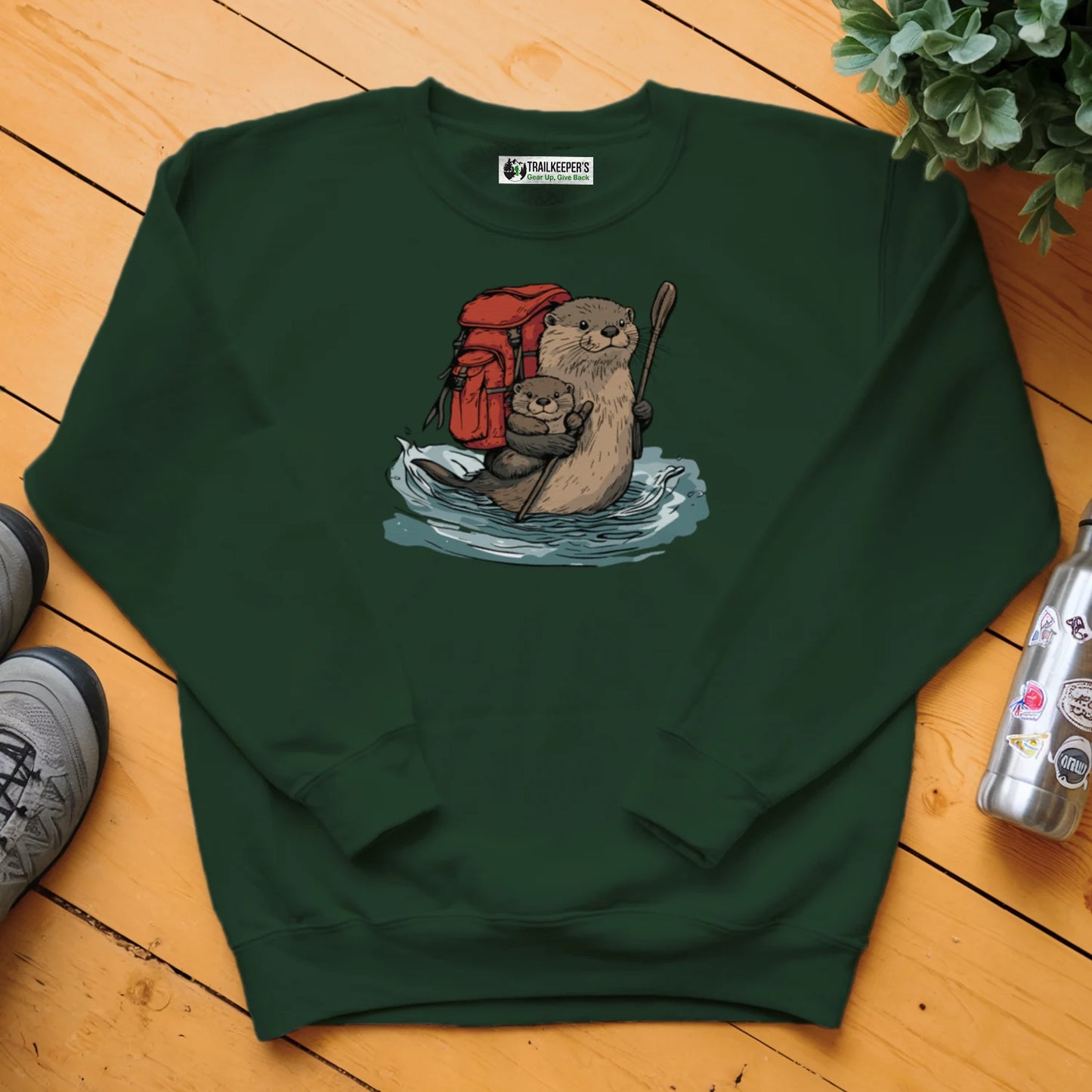 Otter Backpacker Family Fording River Sweatshirt