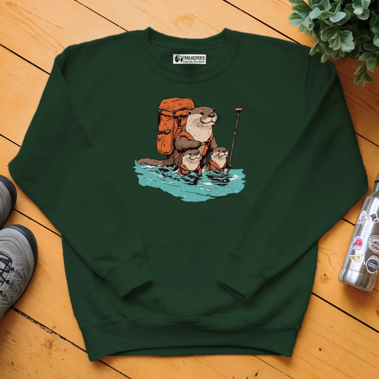 Otter Backpacker Family Fording River Sweatshirt
