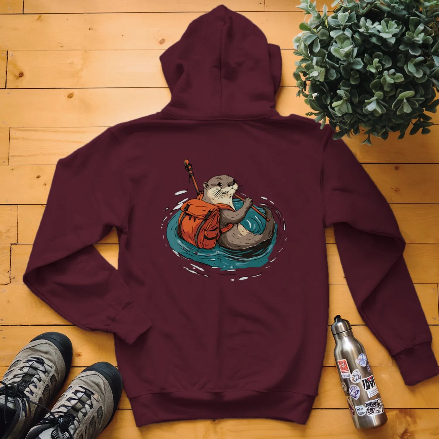 Otter Backpacker Fording River Hoodie