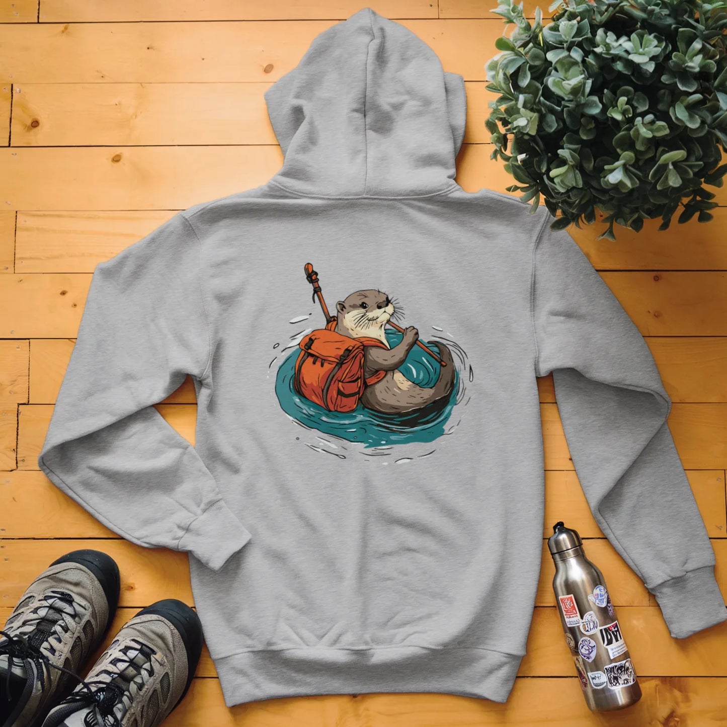 Otter Backpacker Fording River Hoodie