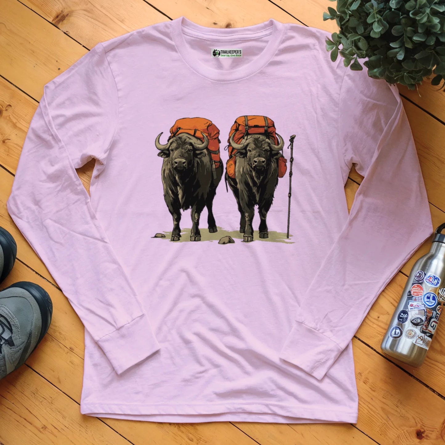 Ox Backpacker Buddies Long Sleeve T-Shirt