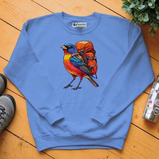 Painted Bunting Backpacker Sweatshirt