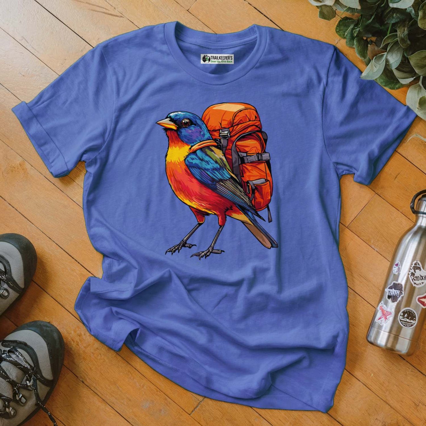 Painted Bunting Backpacker T-Shirt