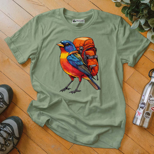 Painted Bunting Backpacker T-Shirt