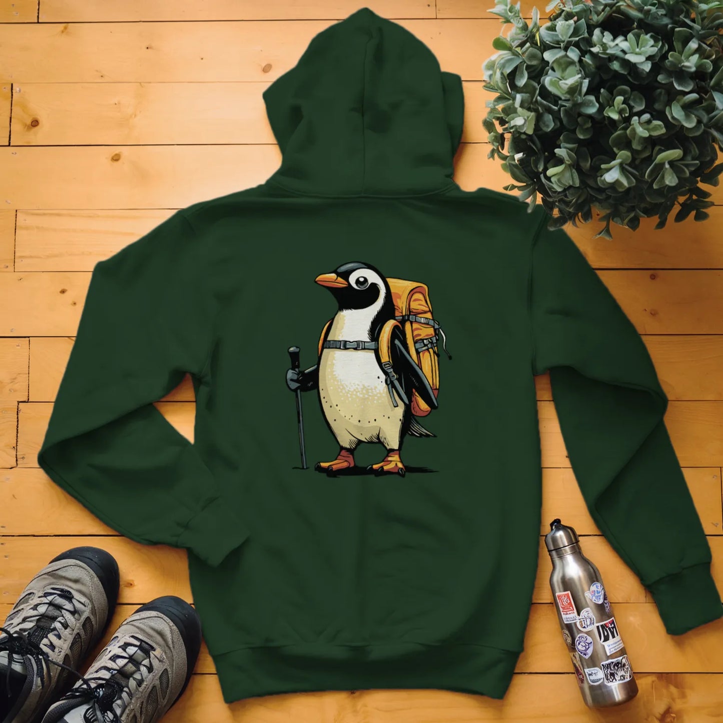Penguin Backpacker Hoodie