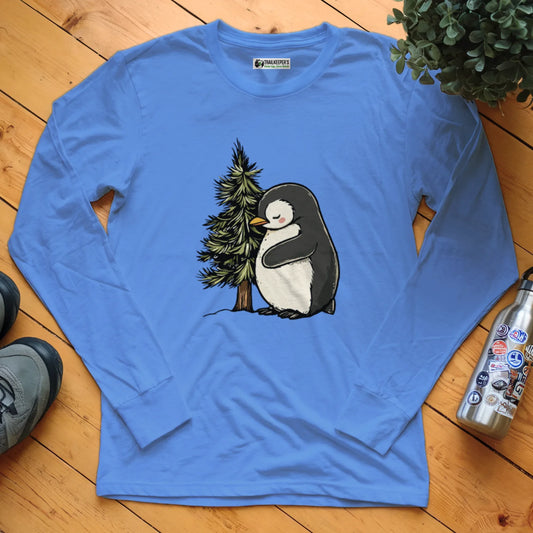 Penguin Tree Hugger Long Sleeve T-Shirt