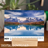 Landscape of The World Calendar