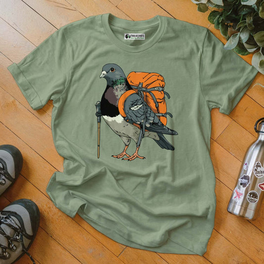 Pigeon Backpacker T-Shirt