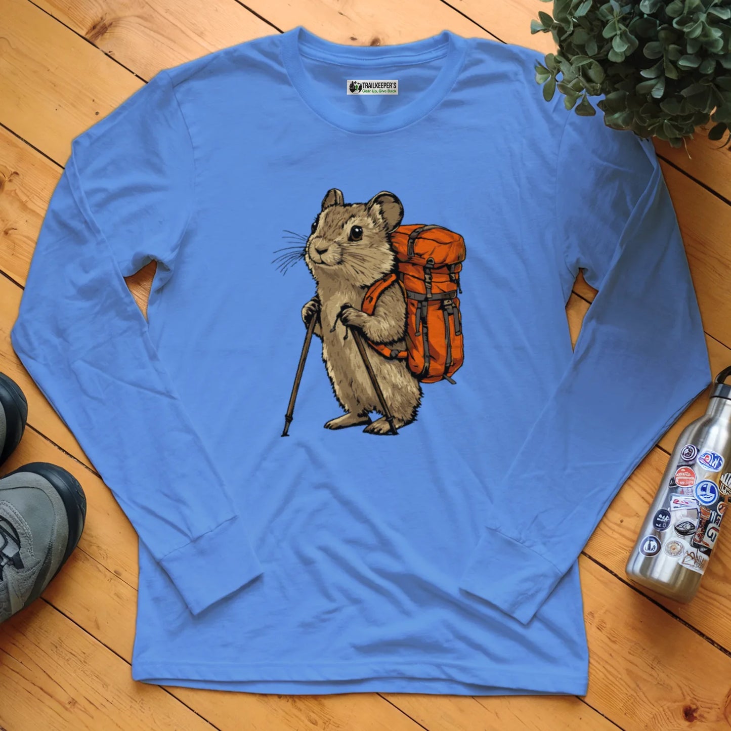 Pikas Backpacker Long Sleeve T-Shirt