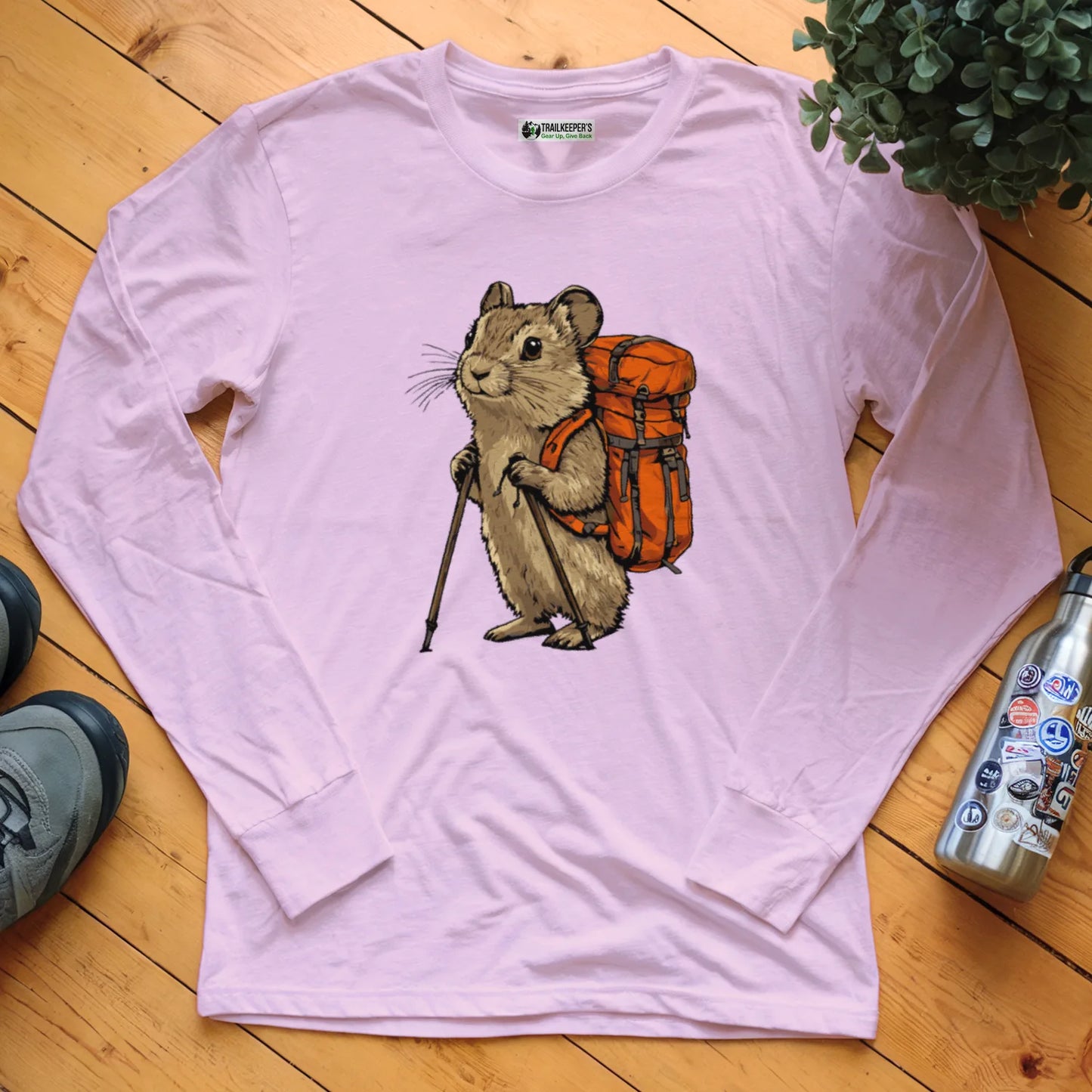 Pikas Backpacker Long Sleeve T-Shirt