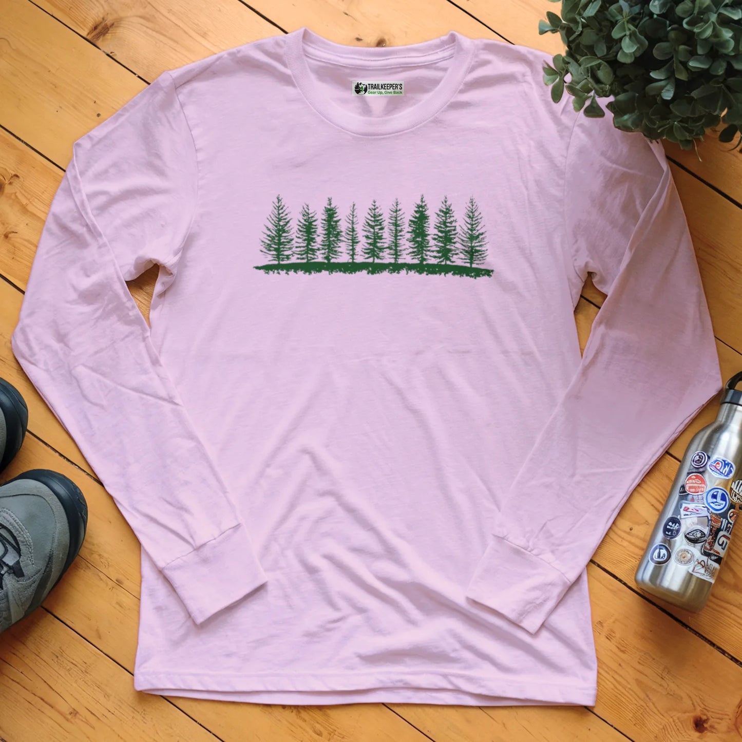 Pine Treeline Long Sleeve T-Shirt