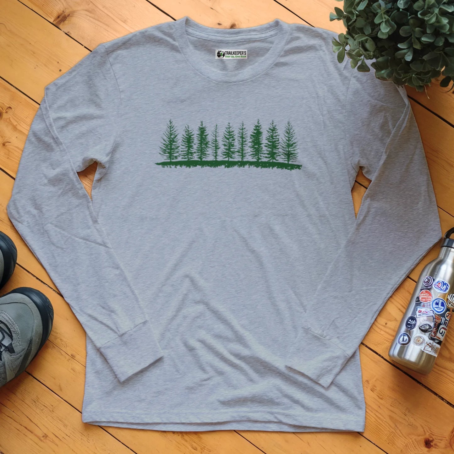 Pine Treeline Long Sleeve T-Shirt