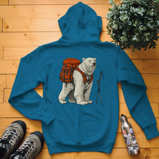 Polar Bear Backpacker Hoodie