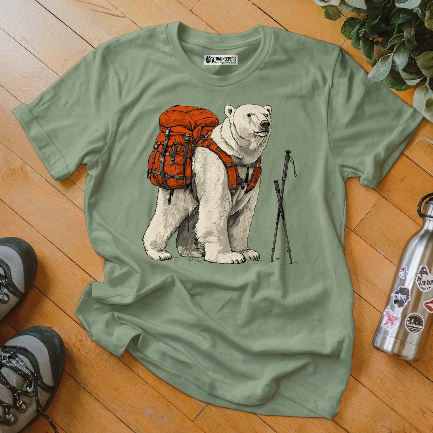 Polar Bear Backpacker T-Shirt
