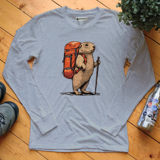 Prairie Dog Backpacker Long Sleeve T-Shirt