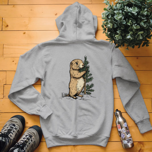 Prairie Dog Tree Hugger Hoodie