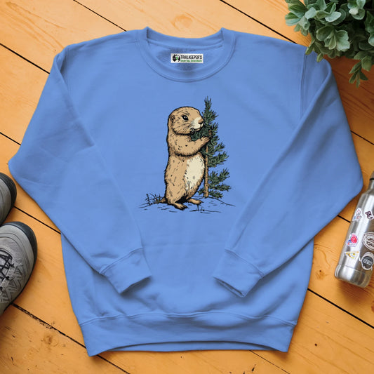 Prairie Dog Tree Hugger Sweatshirt