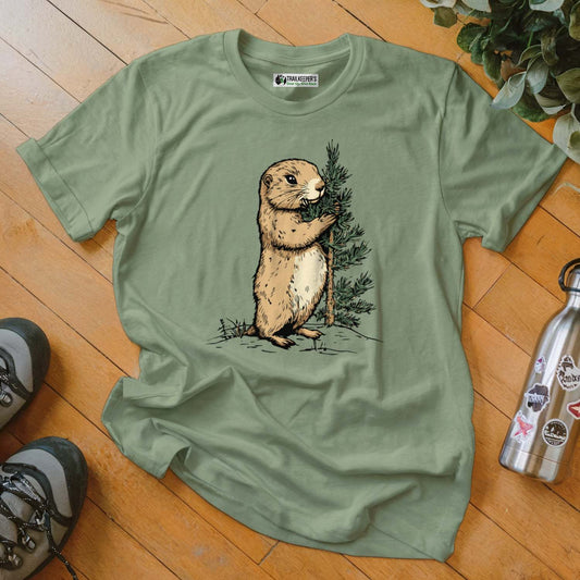 Prairie Dog Tree Hugger T-Shirt