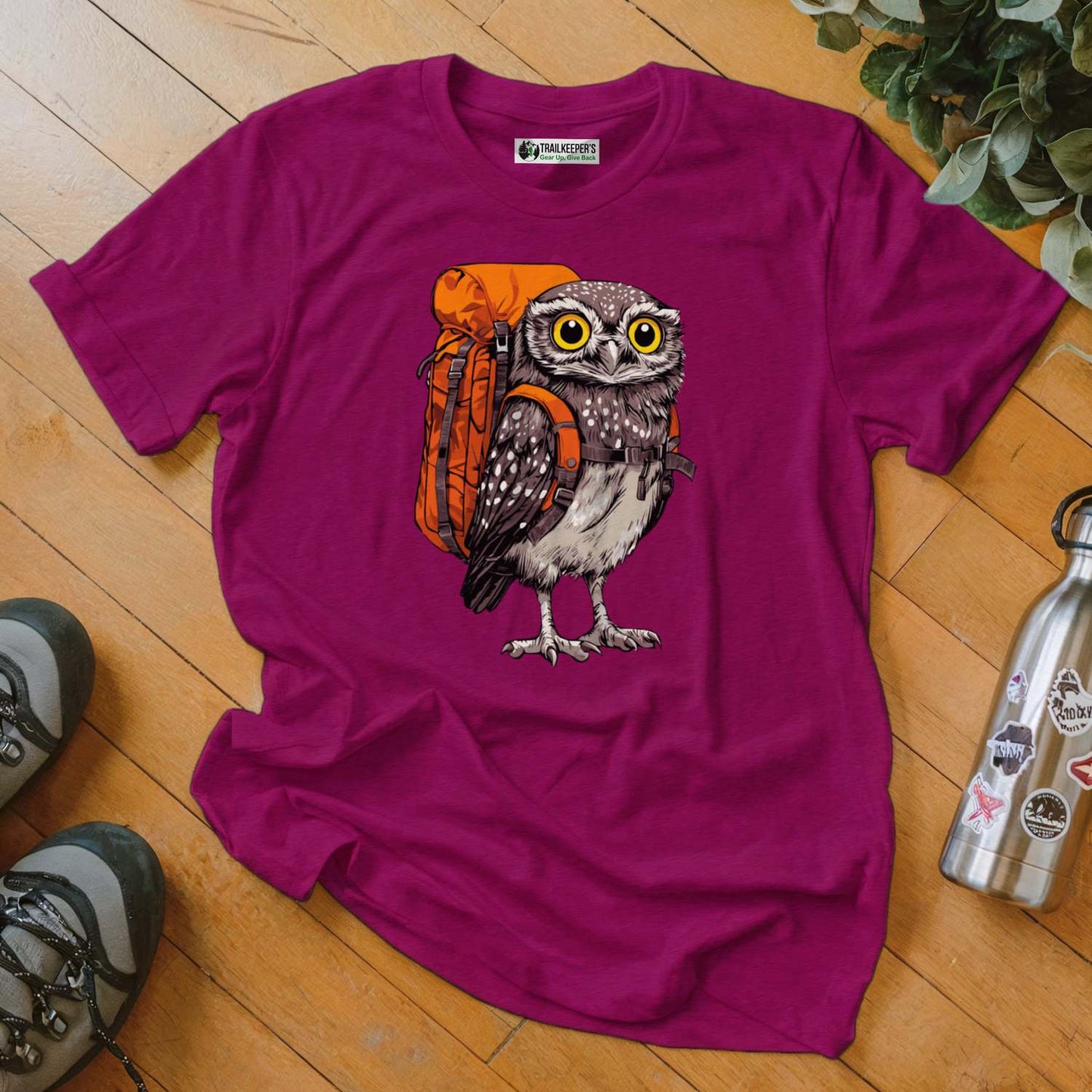 Pygmy Owl Backpacker T-Shirt